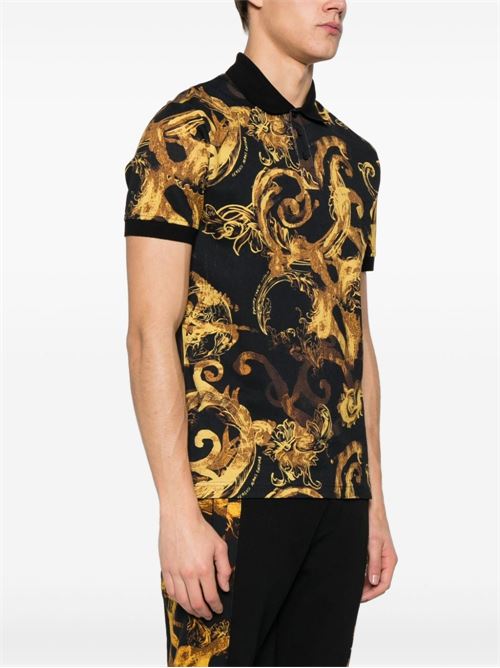 Polo uomo manica corta Versace jeans Couture | 76GAG6S0JS286G89